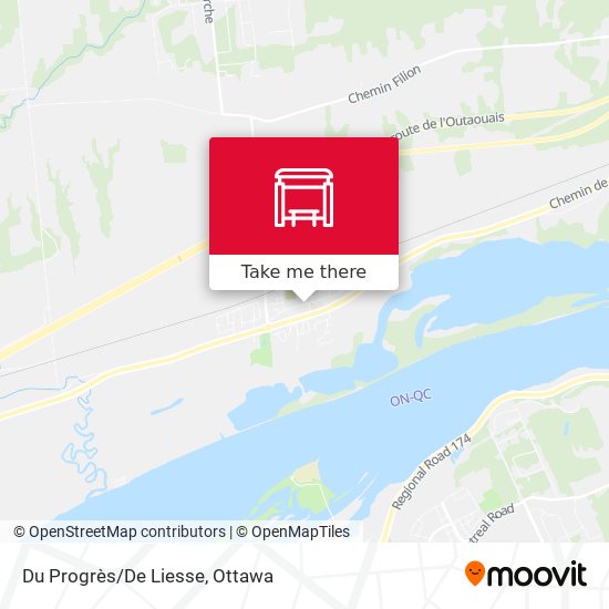 Du Progrès/De Liesse plan