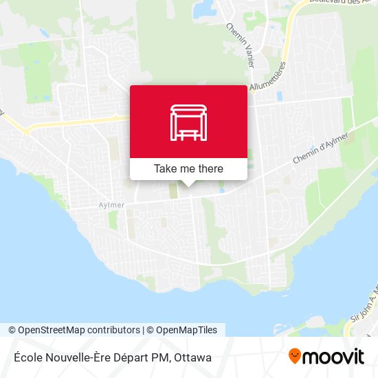 École Nouvelle-Ère Départ PM plan