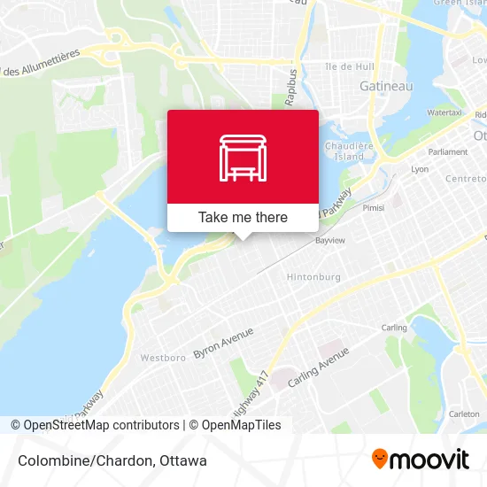 Colombine/Chardon map