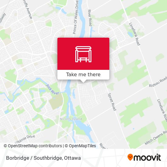 Borbridge / Southbridge map