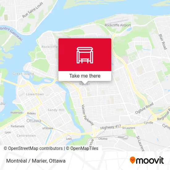 Montréal / Marier map