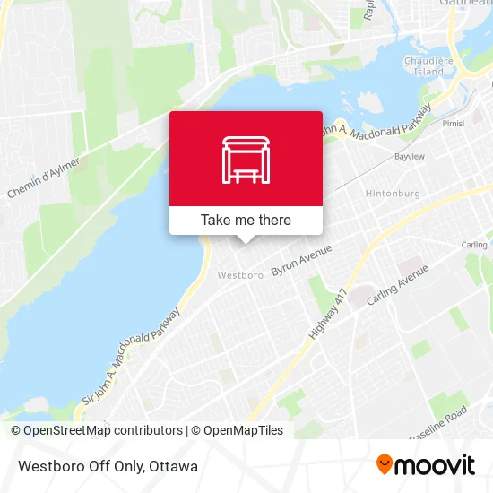 Westboro Off Only map