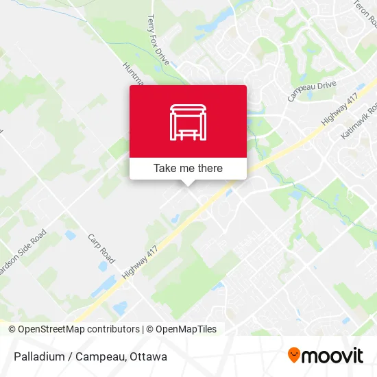 Palladium / Campeau map