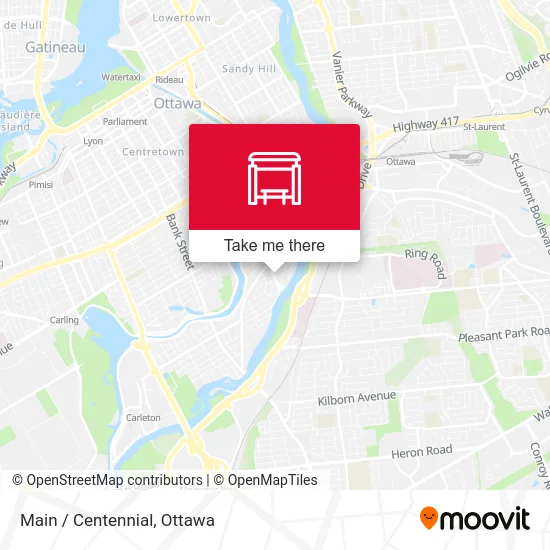 Main / Centennial map