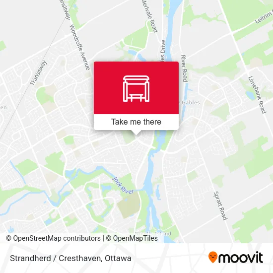 Strandherd / Cresthaven map