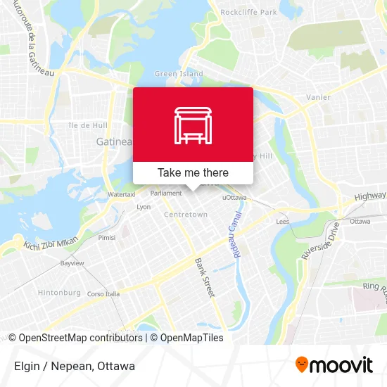 Elgin / Nepean map