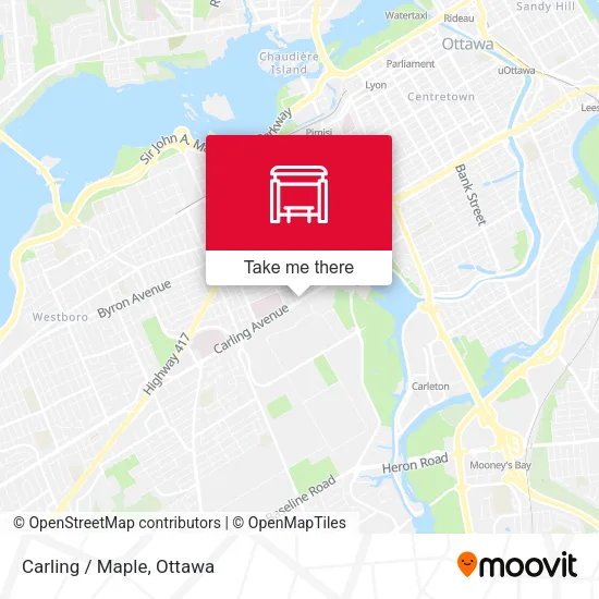 Carling / Maple map