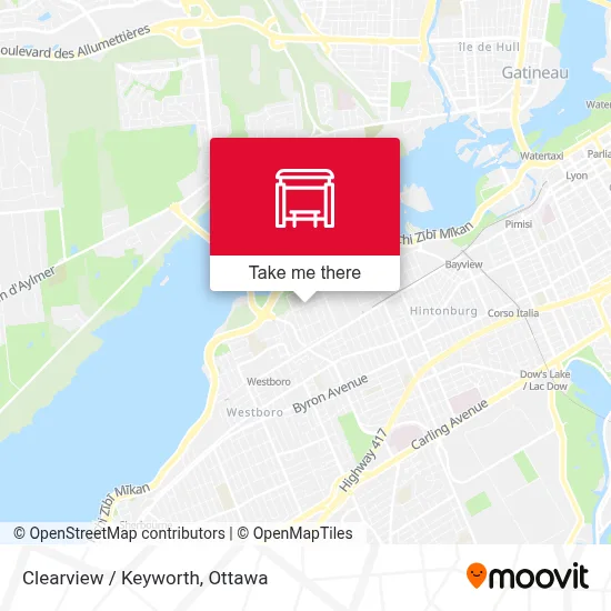 Clearview / Keyworth map