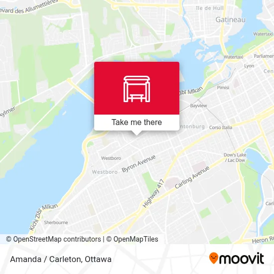 Amanda / Carleton map