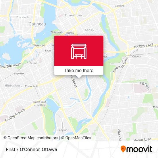 First / O'Connor map