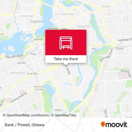 Bank / Powell map