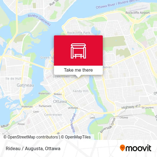 Rideau / Augusta map