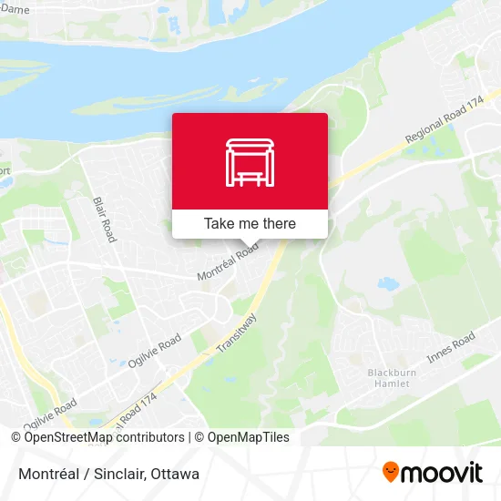 Montréal / Sinclair map