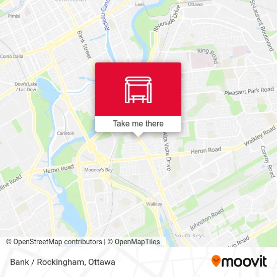 Bank / Rockingham map