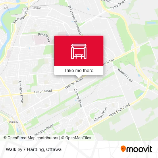 Walkley / Harding map
