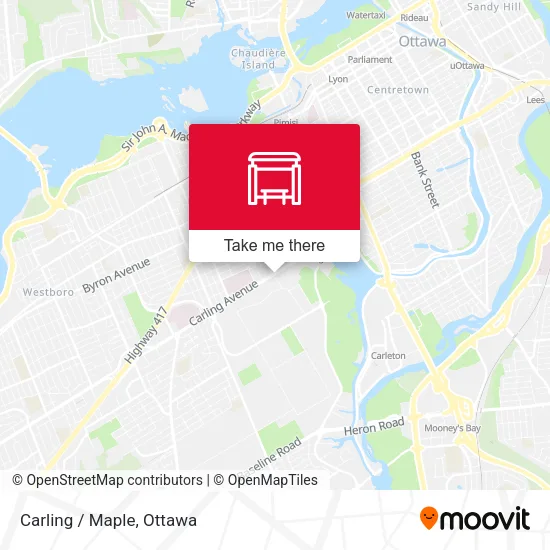 Carling / Maple map