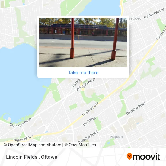 Lincoln Fields map