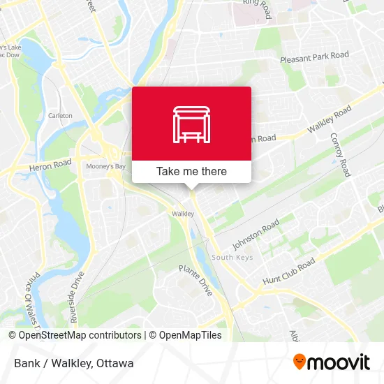 Bank / Walkley map