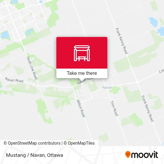 Mustang / Navan map