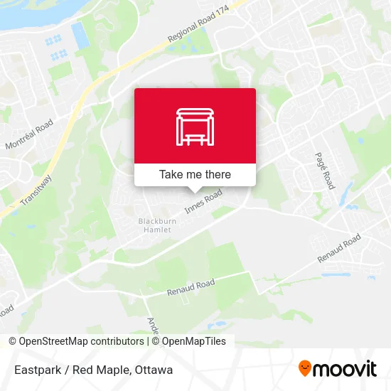 Eastpark / Red Maple map