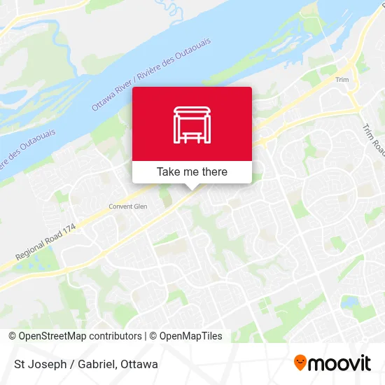 St Joseph / Gabriel map