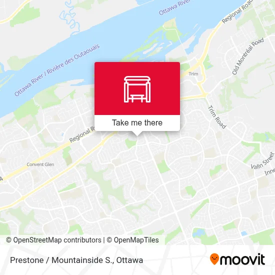 Prestone / Mountainside S. map