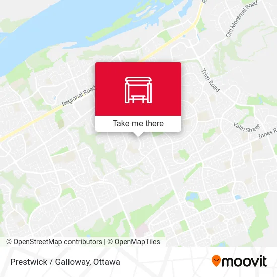 Prestwick / Galloway map