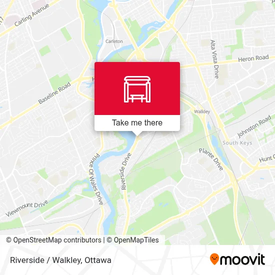 Riverside / Walkley map