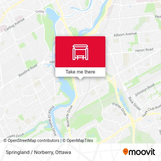 Springland / Norberry map