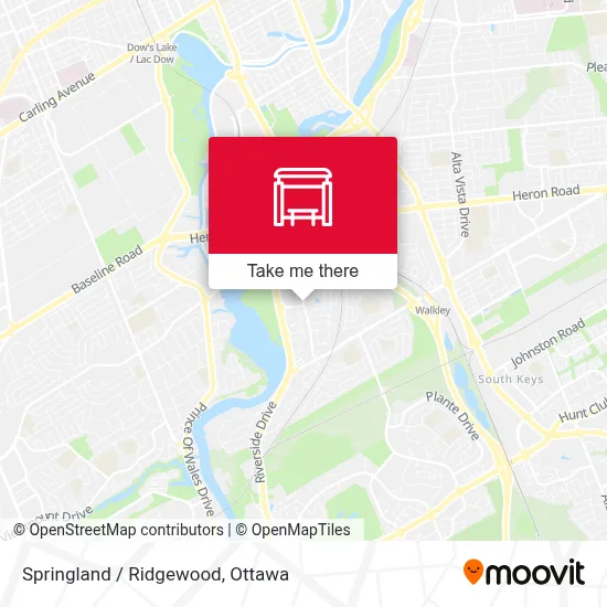Springland / Ridgewood map