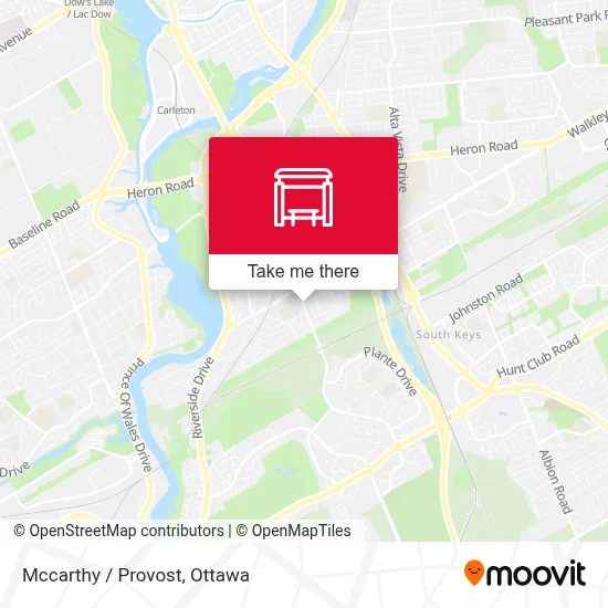 Mccarthy / Provost map