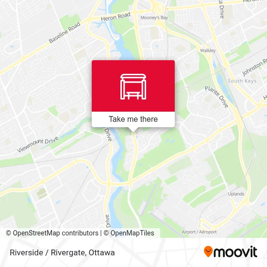 Riverside / Rivergate map