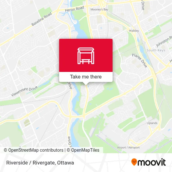 Riverside / Rivergate map
