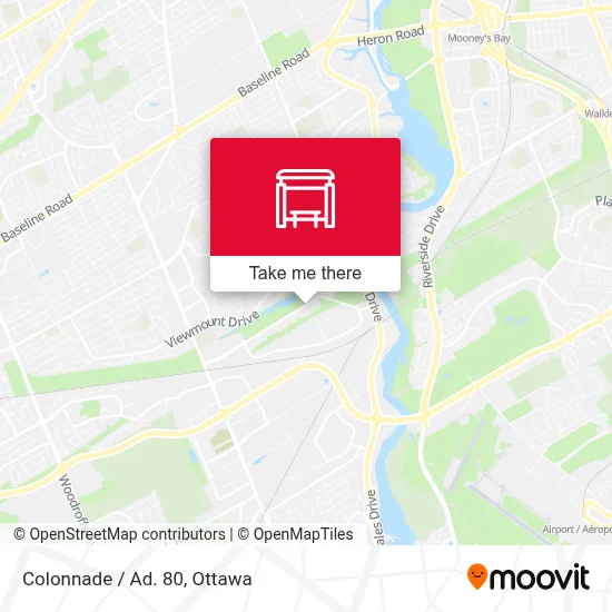 Colonnade / Ad. 80 map