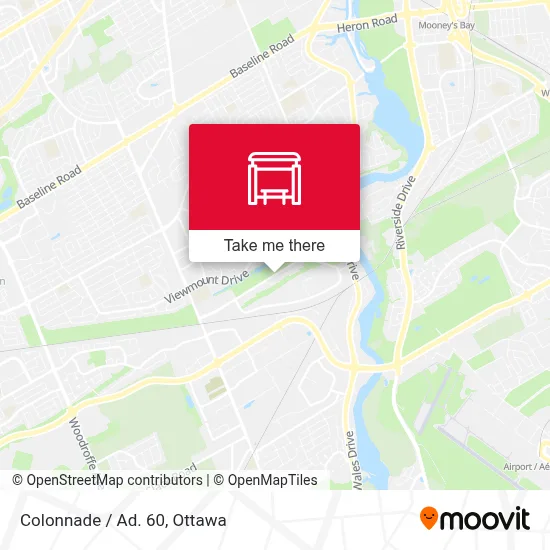 Colonnade / Ad. 60 map