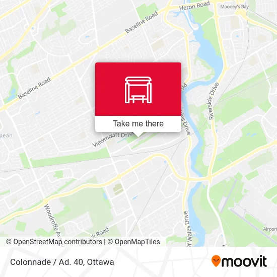 Colonnade / Ad. 40 map