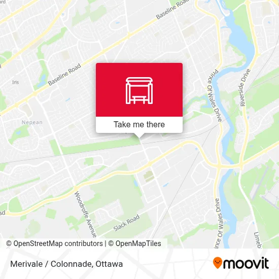 Merivale / Colonnade map