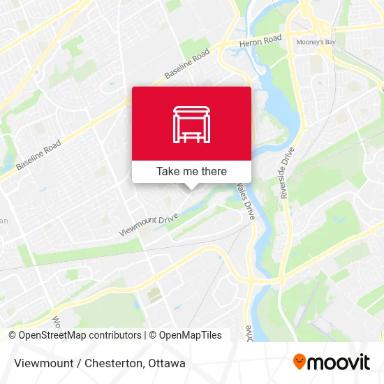 Viewmount / Chesterton map