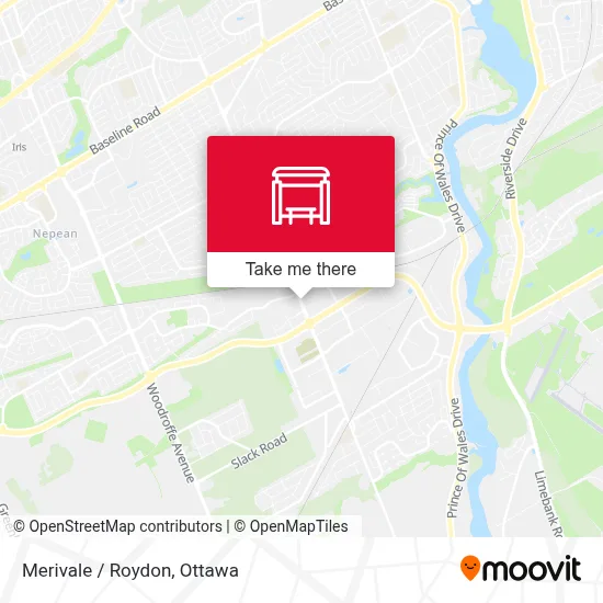 Merivale / Roydon map
