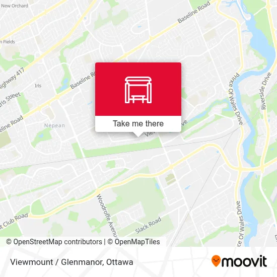 Viewmount / Glenmanor map