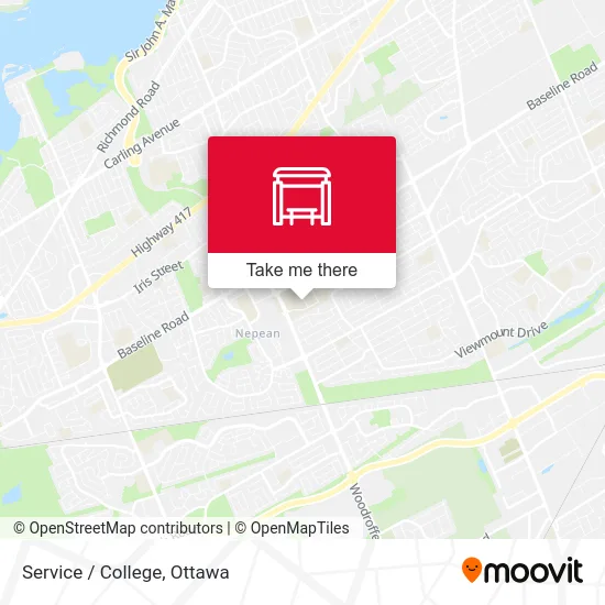 Service / College map