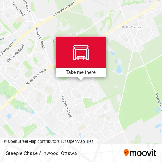 Steeple Chase / Inwood map