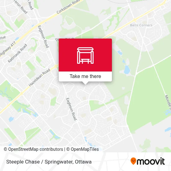 Steeple Chase / Springwater map