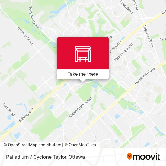 Palladium / Cyclone Taylor map