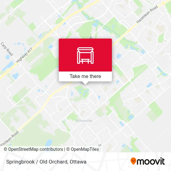 Springbrook / Old Orchard map