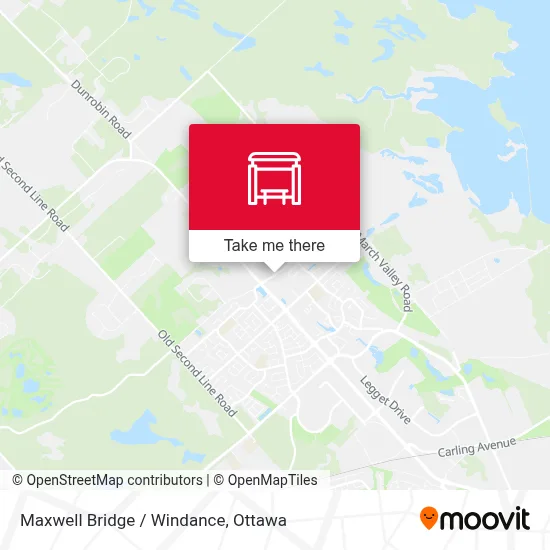 Maxwell Bridge / Windance map