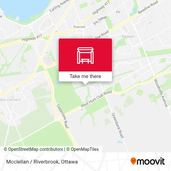 Mcclellan / Riverbrook map
