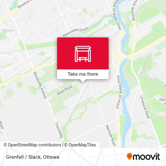 Grenfell / Slack map