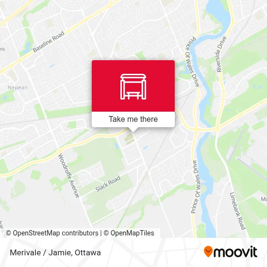 Merivale / Jamie map