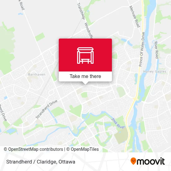 Strandherd / Claridge map